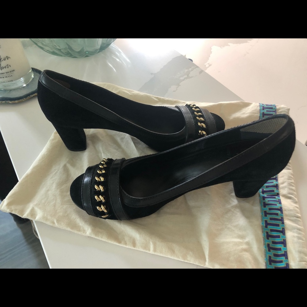 Tory Burch Black Pumps “Like New”